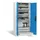 acculaadkast 1950x930x500mm 15stekkerdozen 230V ventilator fr. RAL5012
