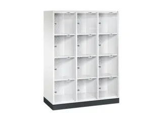 grootvolume-lockersysteem,HxBxD 1750x1220x500mm,3x4vakken,cil.-slot - 3