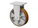 Roulette Fixe Force 200Kg Diam. X Larg. 100X40Mm Fonte Polyuréthane