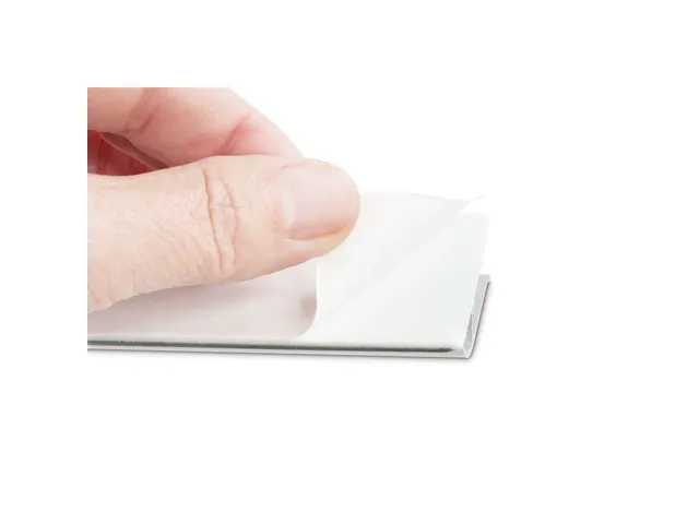 Klemlijst MAUL 113x40mm aluminium zelfklevend