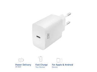 Oplader ACT USB-C 1-poort 20W Power Delivery - 3