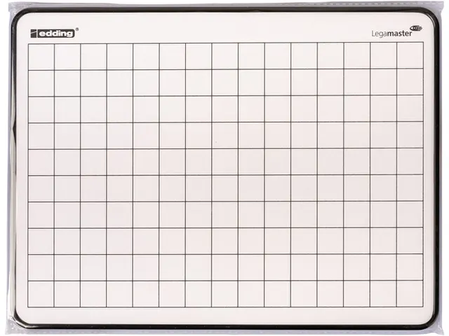 Wisbord Legamaster melamine geruit + blanco