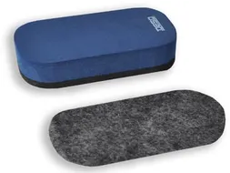 Magnetische Whiteboardwisser + Navul Vilt, Blauw