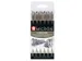 Fineliner Sakura pigma micron set 6stuks zwart