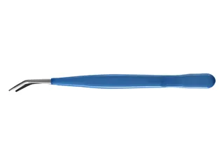Knutselpincet Westcott 15.5cm soft grip blauw - 1