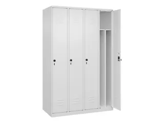 locker voor scheiding van kleding,HxBxD 1850x1200x500mm,4vak - 2