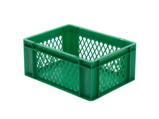 Euronorm-Stapelbak 15l H X L X B 175x400x300mm Groen
