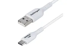 StarTech.com 1m USB-A naar USB-C Laadkabel Wit