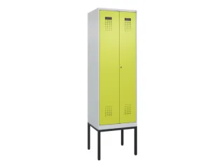 locker voor scheiding van kleding,HxBxD 2120x600x500mm,2vak - 2