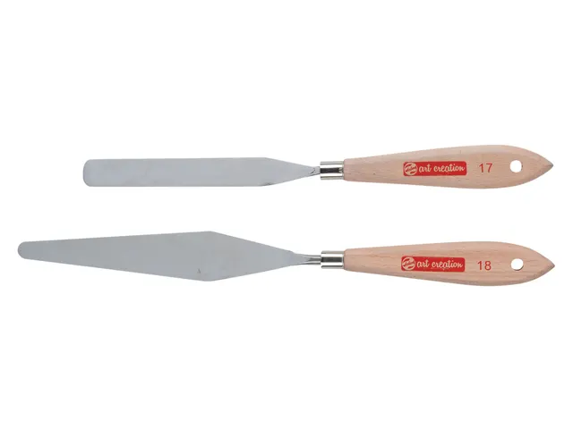 Schildersmes Talens Art Creation set à 2 stuks bruin