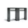 locker met kapstok,HxBxD 1950x2840x480mm,romp RAL7021,front RAL7021