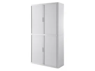 Roldeurkast HxBxD 2040x1100x415mm 4 Oh Romp Wit Front Wit - 1