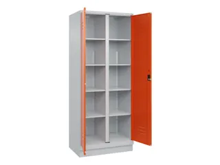 wasgoedverdeelkast,HxBxD 1950x800x500mm,vak B 400mm,cilinderslot - 2