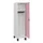 schoollocker,HxBxD 1630x400x500mm,1vak,vak B 400mm,cil.-slot,voeten