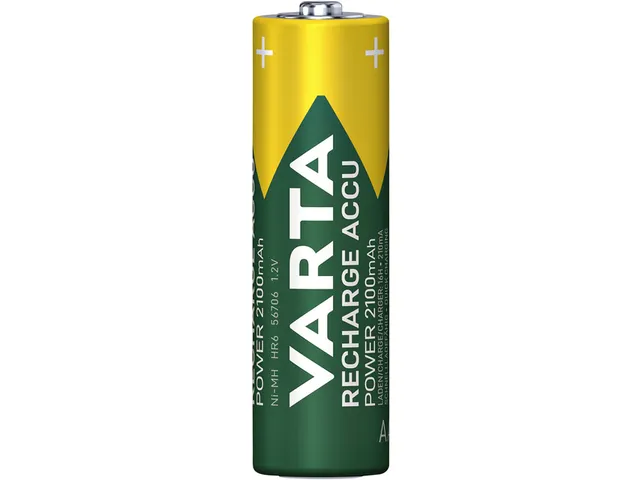 Batterij oplaadbaar Varta 4xAA 2100mAh ready2use
