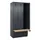 locker met bank,HxBxD 1950x900x815mm,3vak,vak B 300mm,cilinderslot