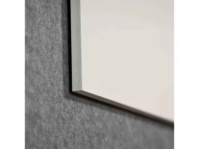 Tableau blanc sans cadre Sharp 88x118cm Email Angles droits
