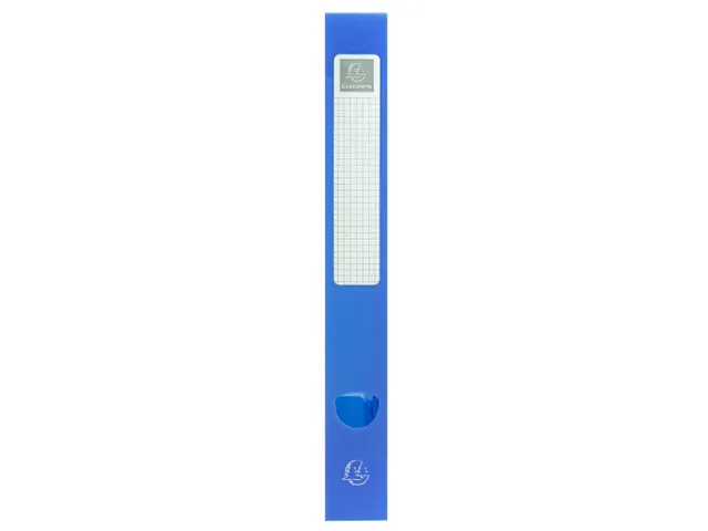 Klasseerdoos PP Krea cover rug 40mm blauw