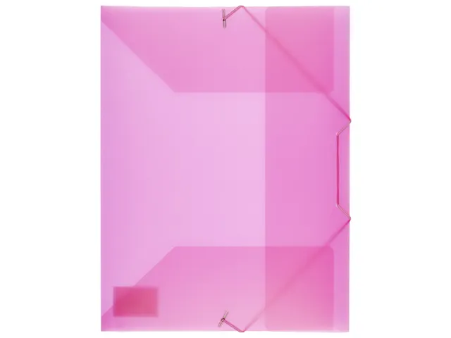 Elastomap Kangaro A4 PP transparant roze