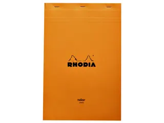Schrijfblok Rhodia A4 lijn 80 vel 80gr geel - 1