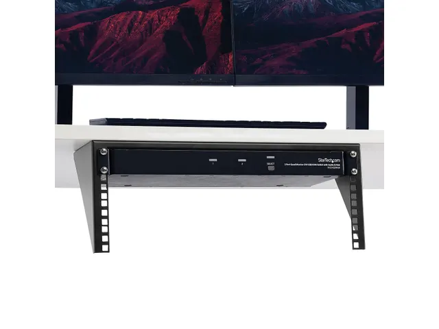 Rack vertical 4U montage mural