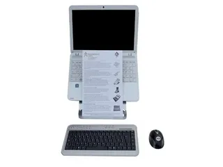 Echo Laptopstandaard 14-17 inch met Documenthouder Zilver - 2