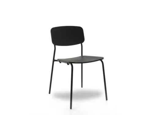 houten kuipstoel,zitschaal zwart,zitting H 460mm