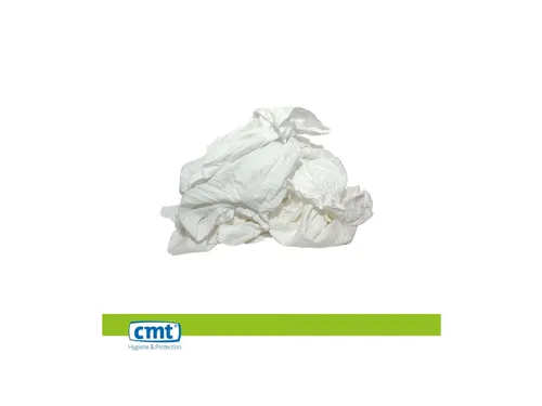 CMT Poetsdoek Tricot Wit Speciaal 10kg Persdoos
