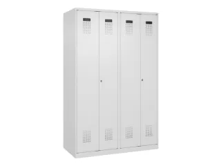 locker voor scheiding van kleding,HxBxD 1850x1200x500mm,4vak - 2