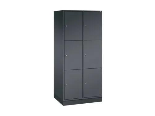 grootvolume-lockersysteem,HxBxD 1950x820x600mm,2x3vakken,cil.-slot