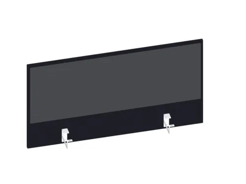 baliepaneel v. bureau aanbouw achter CC-zwart BN8010-antraciet 1000mm
