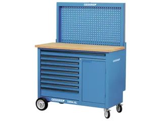 1504 XL 1710 Werkbank met rollen 1,25m breed - 6