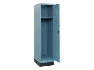schoollocker,HxBxD 1630x400x500mm,1vak,vak B 400mm,cil.-slot,sokkel - 1