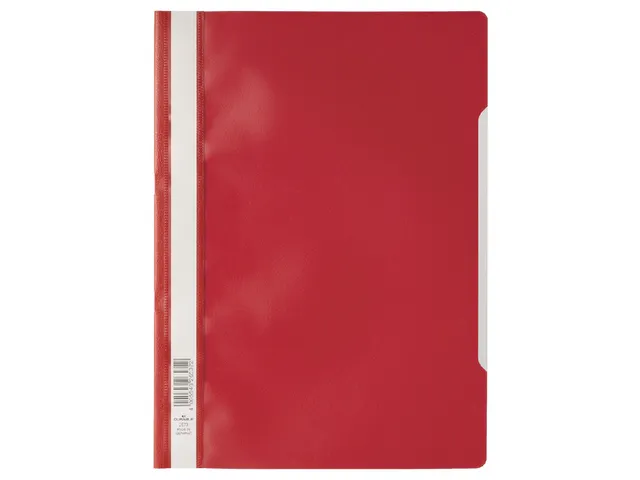 Snelhechter Durable A4 PP rood