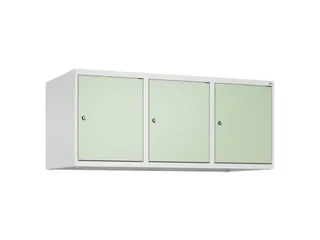 opzetkast,v. locker,3vak.,vak B 400mm,HxBxD 500x1200x500mm - 2
