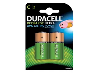 Batterij oplaadbaar Duracell 2xC 3000mAh Plus - 3