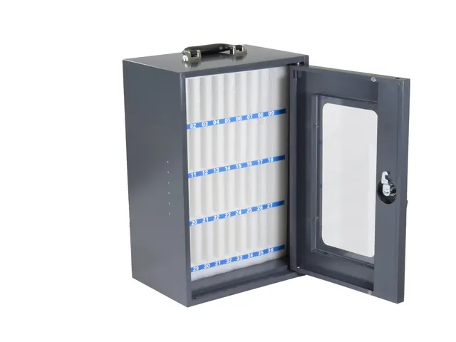 Smartphonekast Kangaro 36 vaks donkergrijs 295x205x445mm
