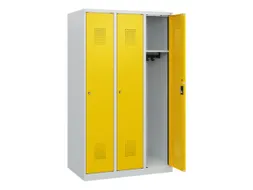 schoollocker,HxBxD 1530x900x500mm,3vak,vak B 300mm,cil.-slot