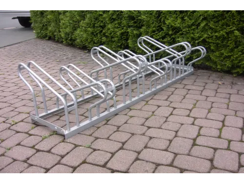 Fiets-Beugelrek L 1750Mm 2X5Plaatsen Dubbelzijdig Gelast Verzinkt