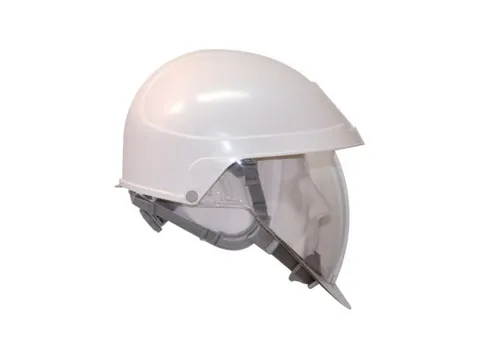 Auboueix Idra 2 veiligheidshelm, ABS, wit, per stuk niet geventileerd