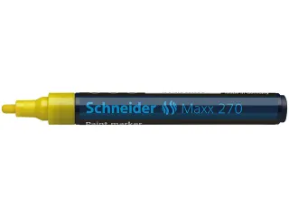 Lakmarker Schneider Maxx 270 1-3 mm fluor geel - 10