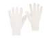 Werkhandschoen Arco katoen met PVC microdots wit maat M