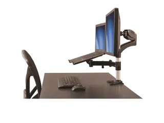 Monitor- Laptoparm Standaard 2 schermen 27 inch - 6