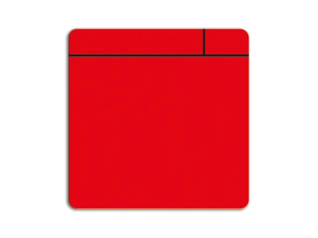 Magneetfolie Scrum Rood 75x75mm dikte 0,85mm