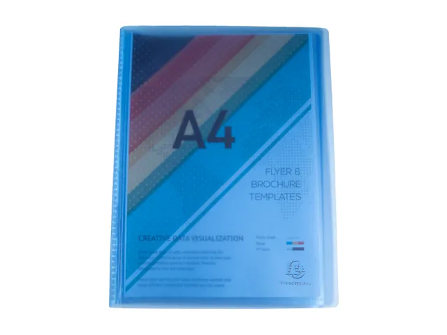 Protège-documents en polypropylène semi rigide Chromaline 120 vues -