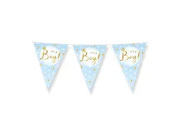 Party Flags foil It's a boy!