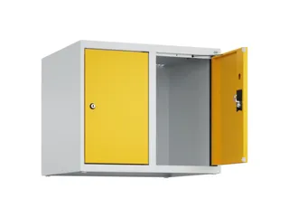 opzetkast,v. locker,2vak.,vak B 300mm,HxBxD 500x600x500mm,cilinderslot - 1