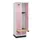 locker met bank,HxBxD 1950x600x815mm,2vak,vak B 300mm,cilinderslot
