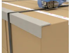 Hoekprofiel Karton 45x45x3mm Lengte 1000mm Wit