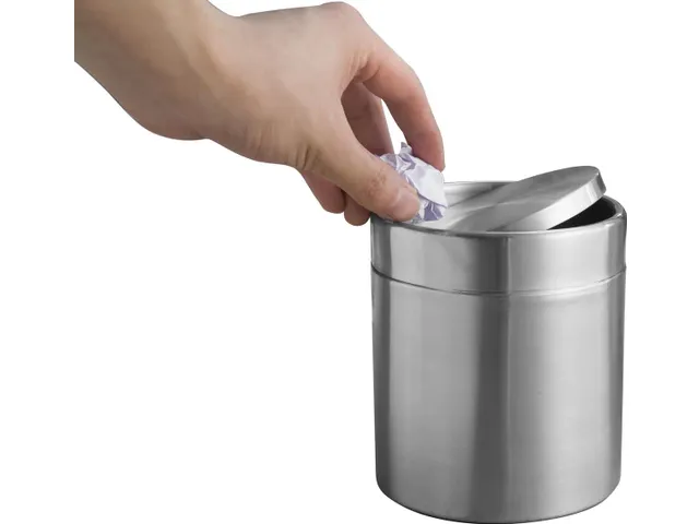 Tafelafvalbak Horeca Fandy 2 Liter Mat Rvs